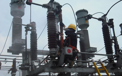 Guangdong 110kV Substation Coated RTV PRTV HVIC Coating